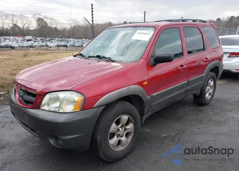 2004 Mazda Tribute Es V6 z USA, uszkodzony, nr VIN 4F2CZ06144KM01743